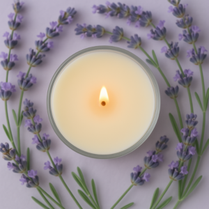 Vela lavanda Francesa